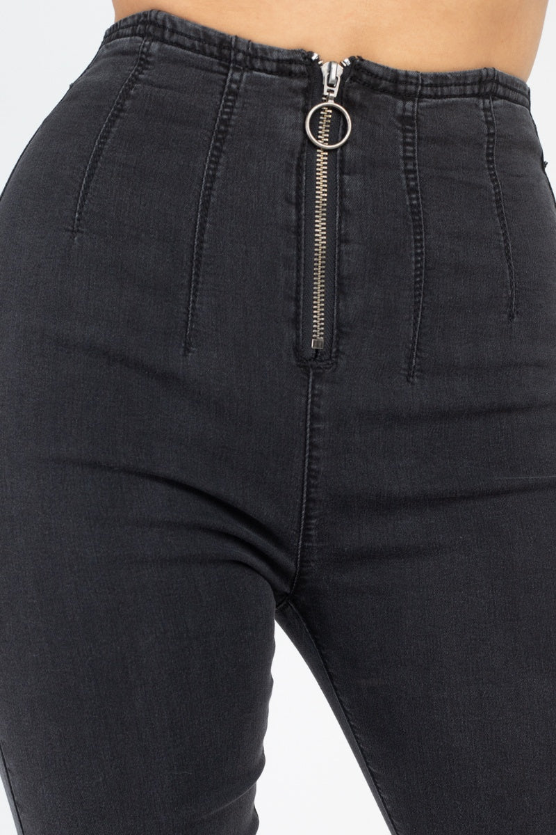 High Waist Denim Jeans - AV Fashion’s