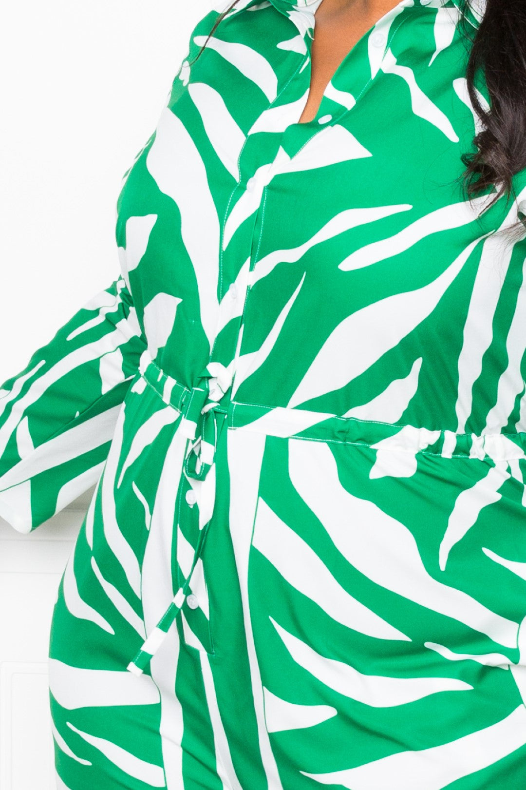 Button Up Long Sleeve Jumpsuit - AV Fashion’s