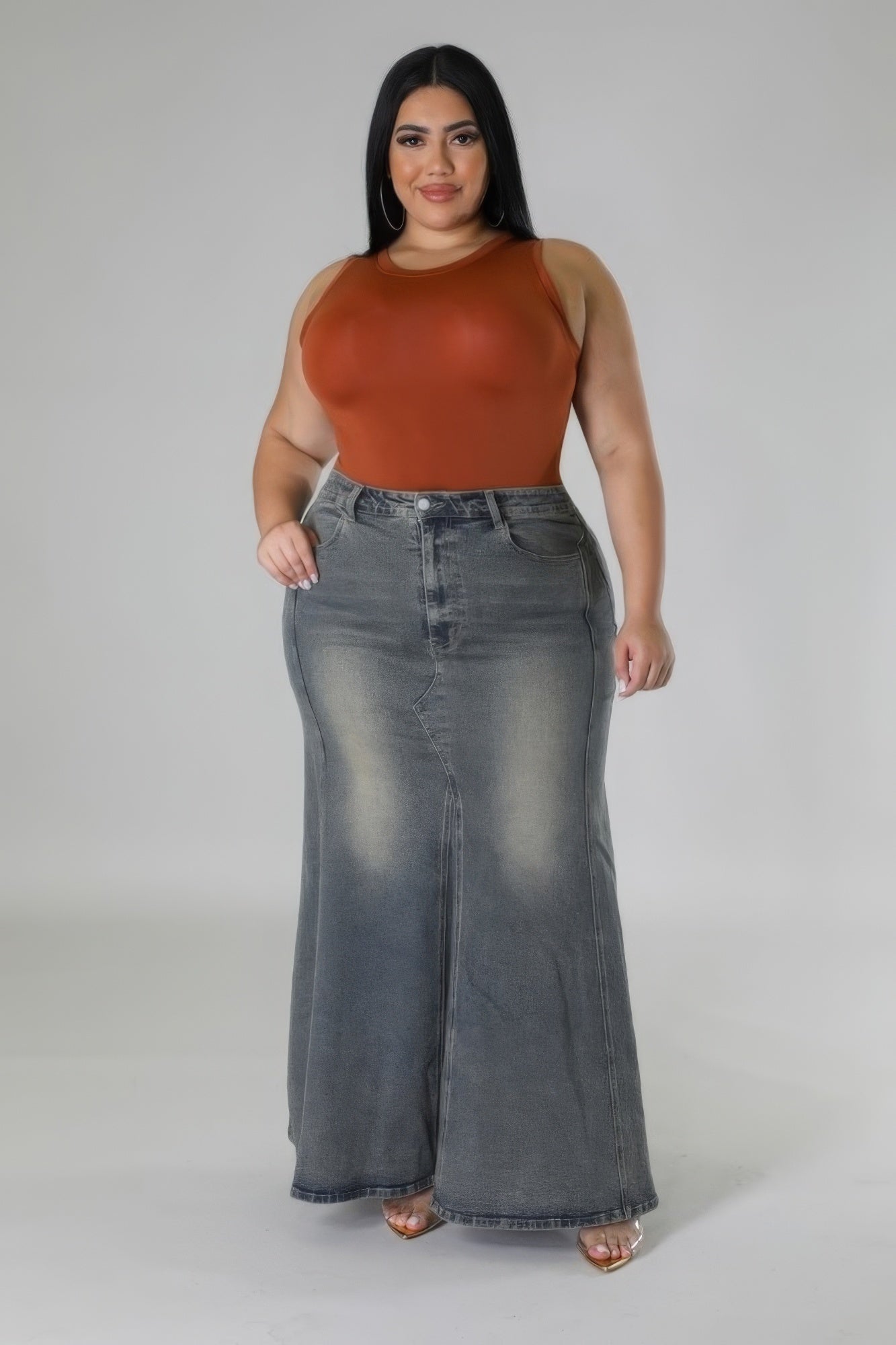 High-waisted Stretch Skirt - AV Fashion’s