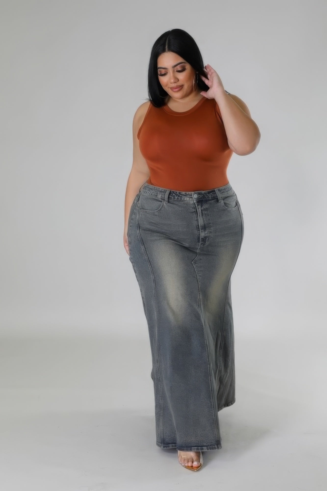 High-waisted Stretch Skirt - AV Fashion’s