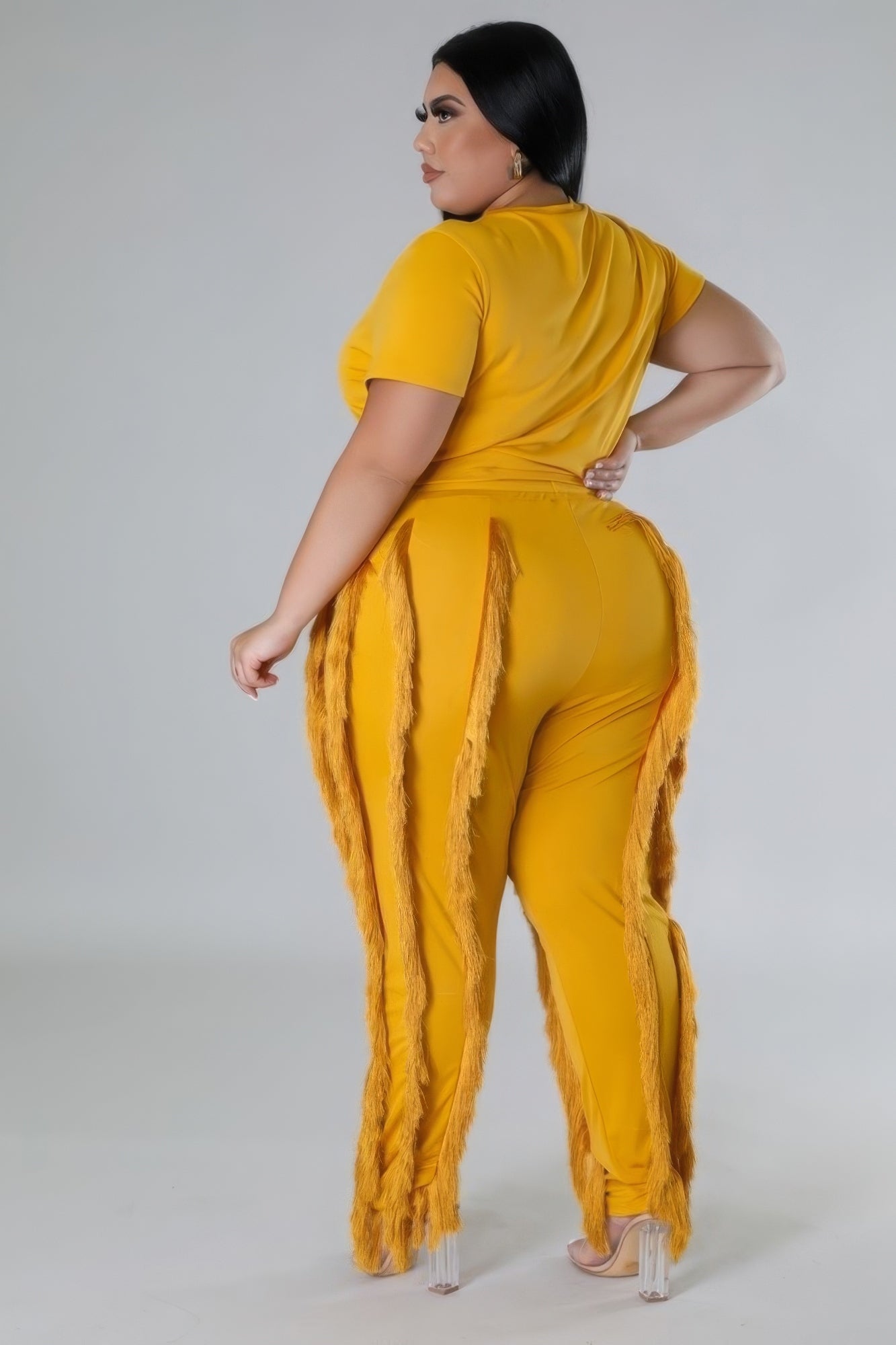 Crop Top Two-piece Set - AV Fashion’s