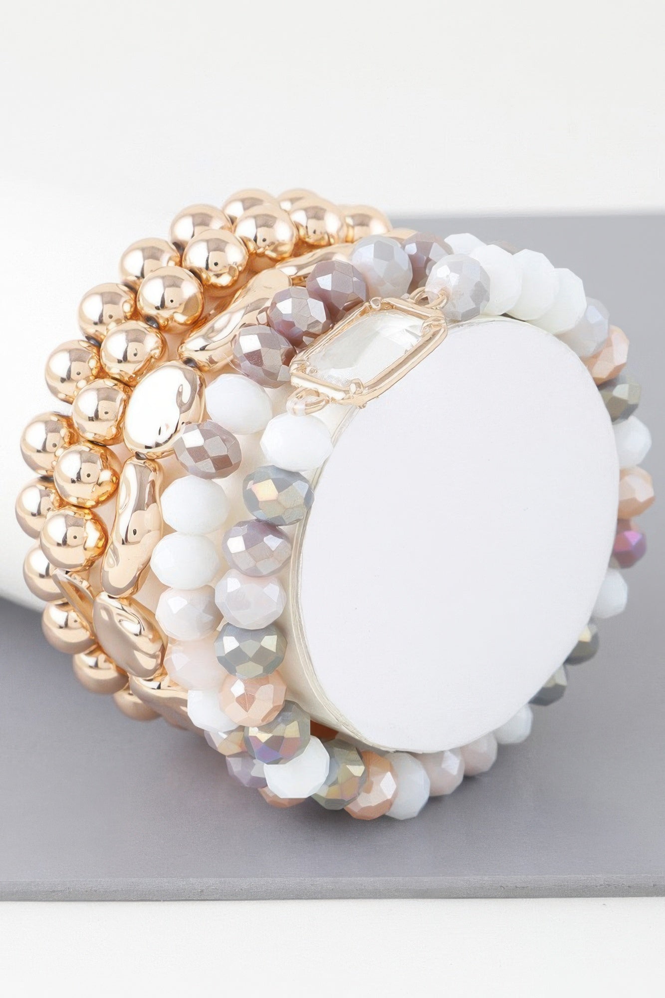 Multicolor Crystal Beaded Bracelet - AV Fashion’s