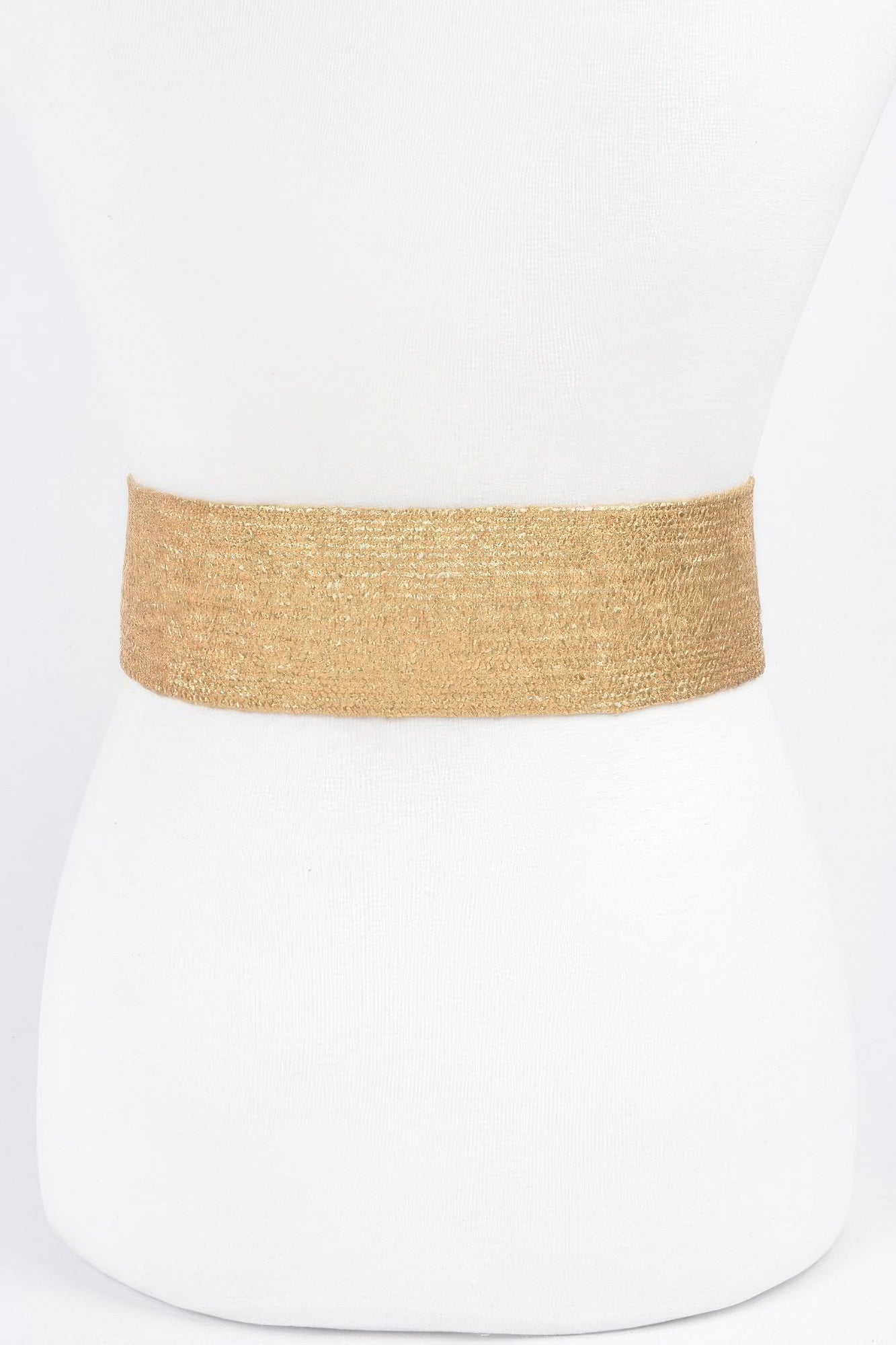 Rectangle Metal Buckle Stretch Straw Belt - AV Fashion’s