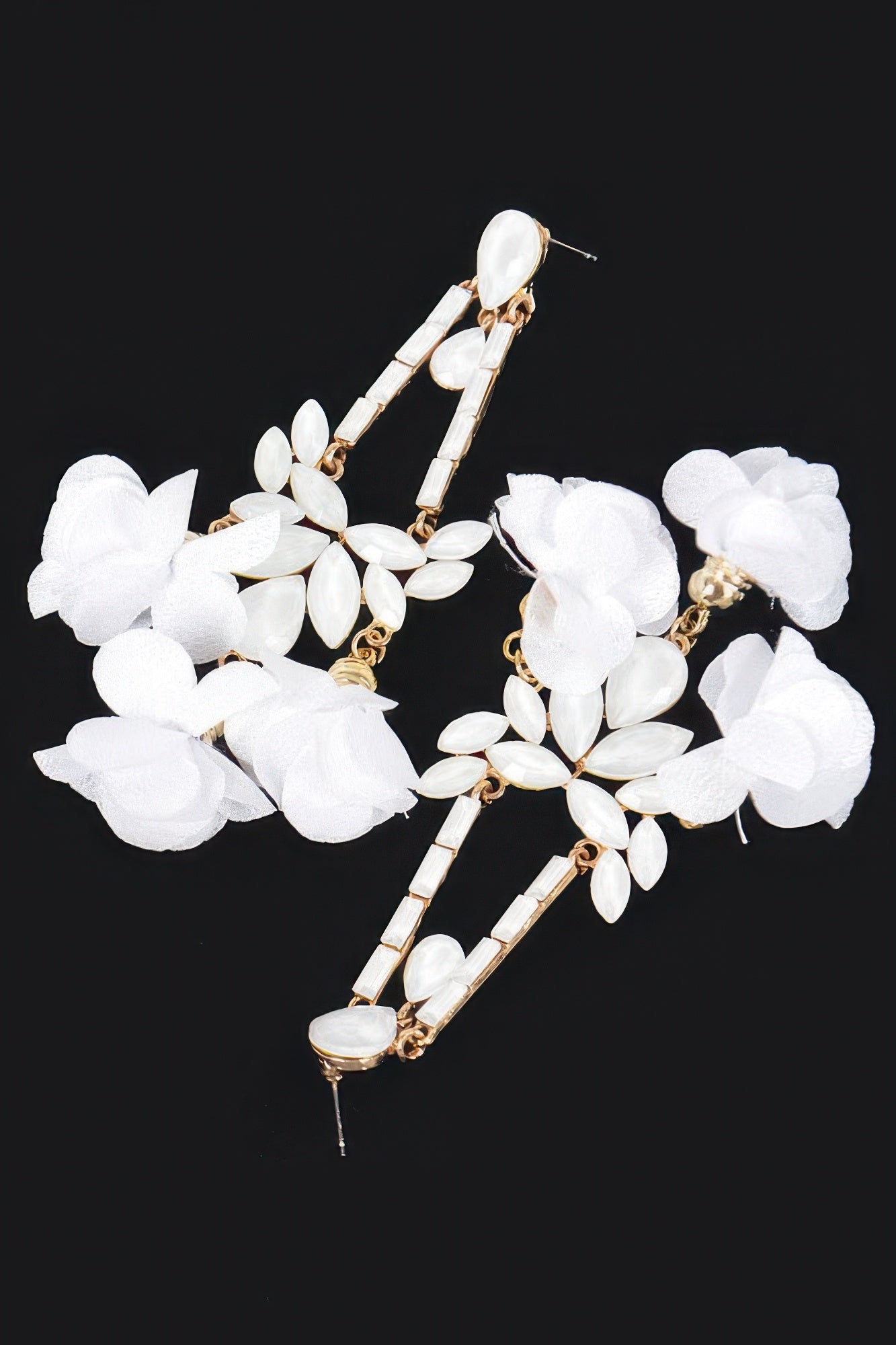 Flower Rhinestone Earring - AV Fashion’s