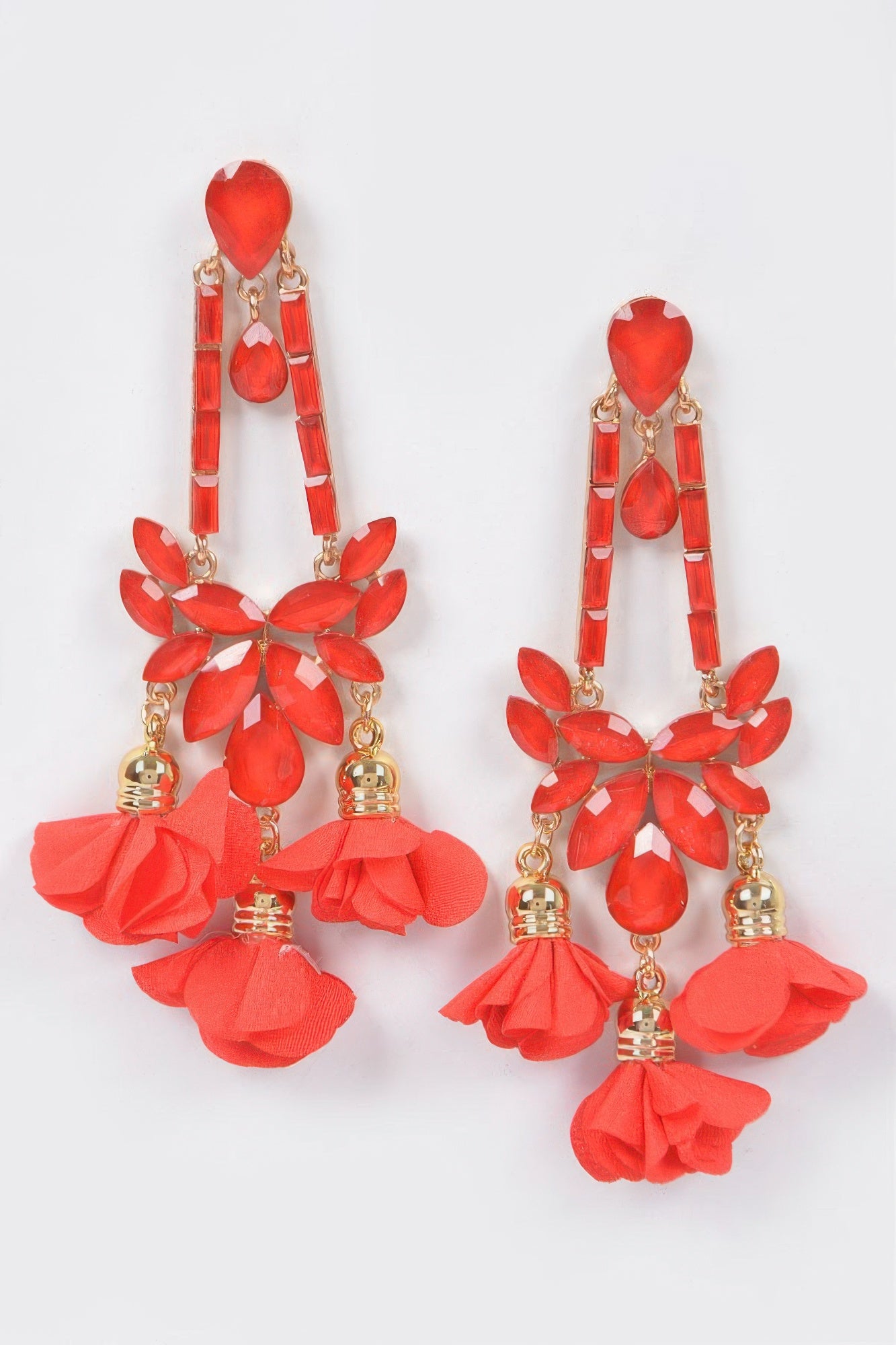 Flower Rhinestone Earring - AV Fashion’s