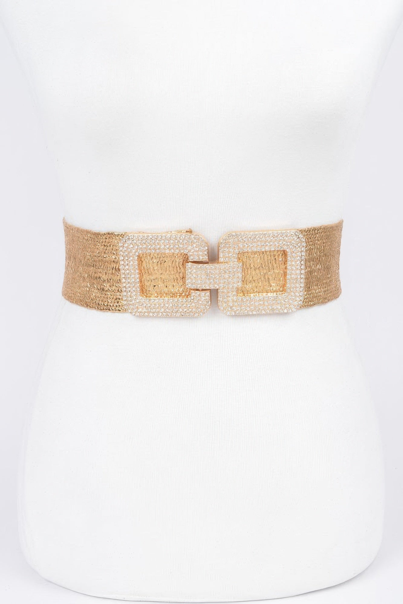 Rhinestone Elastic Belt - AV Fashion’s