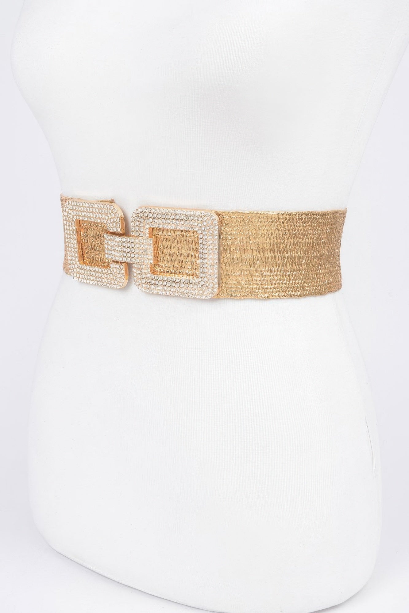Rhinestone Elastic Belt - AV Fashion’s