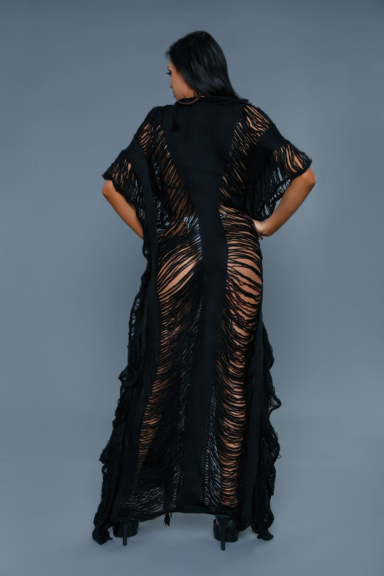 Vivian Cover Up Black - AV Fashion’s
