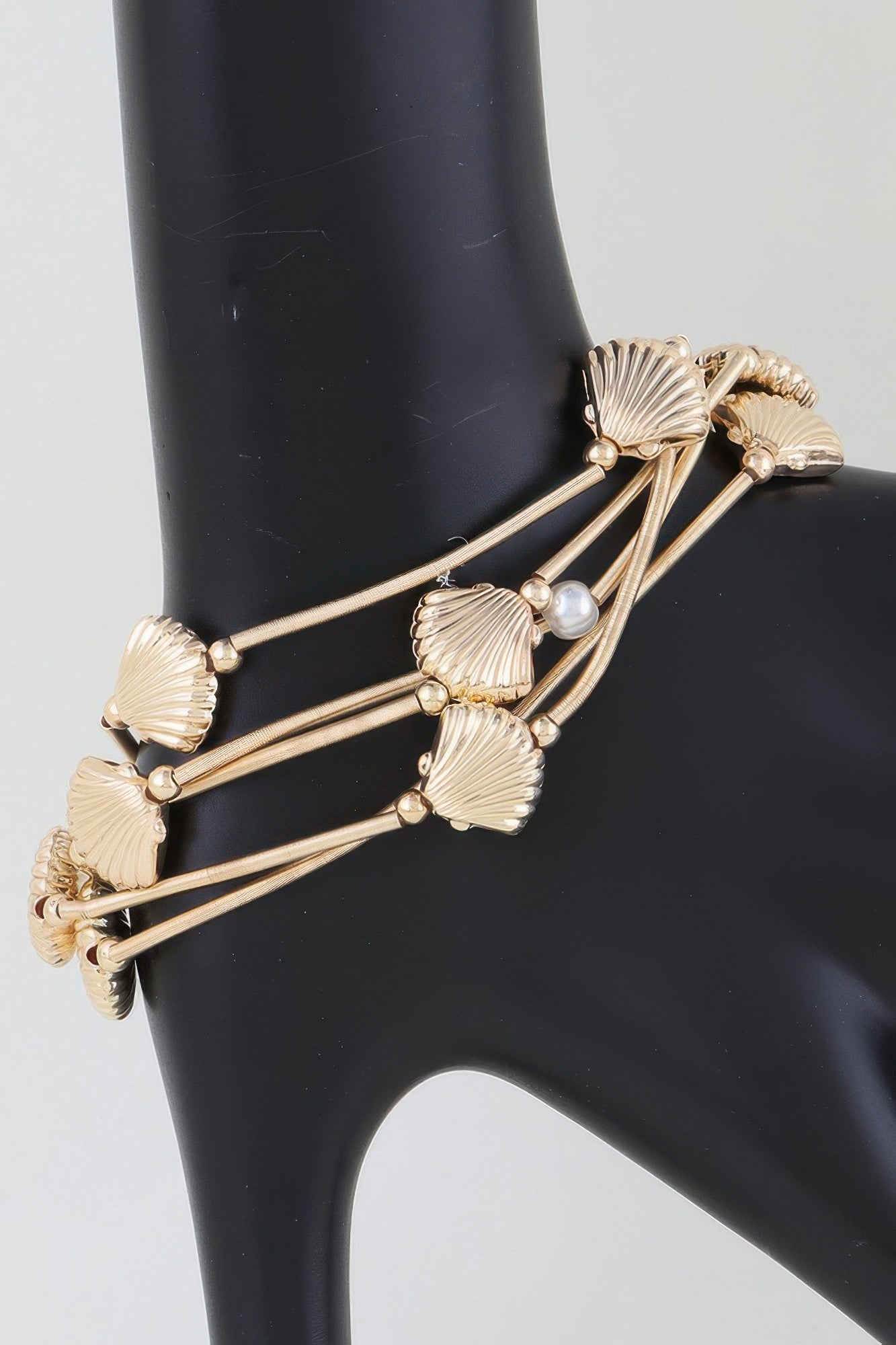 Multi Seashell Coil Bracelet - AV Fashion’s