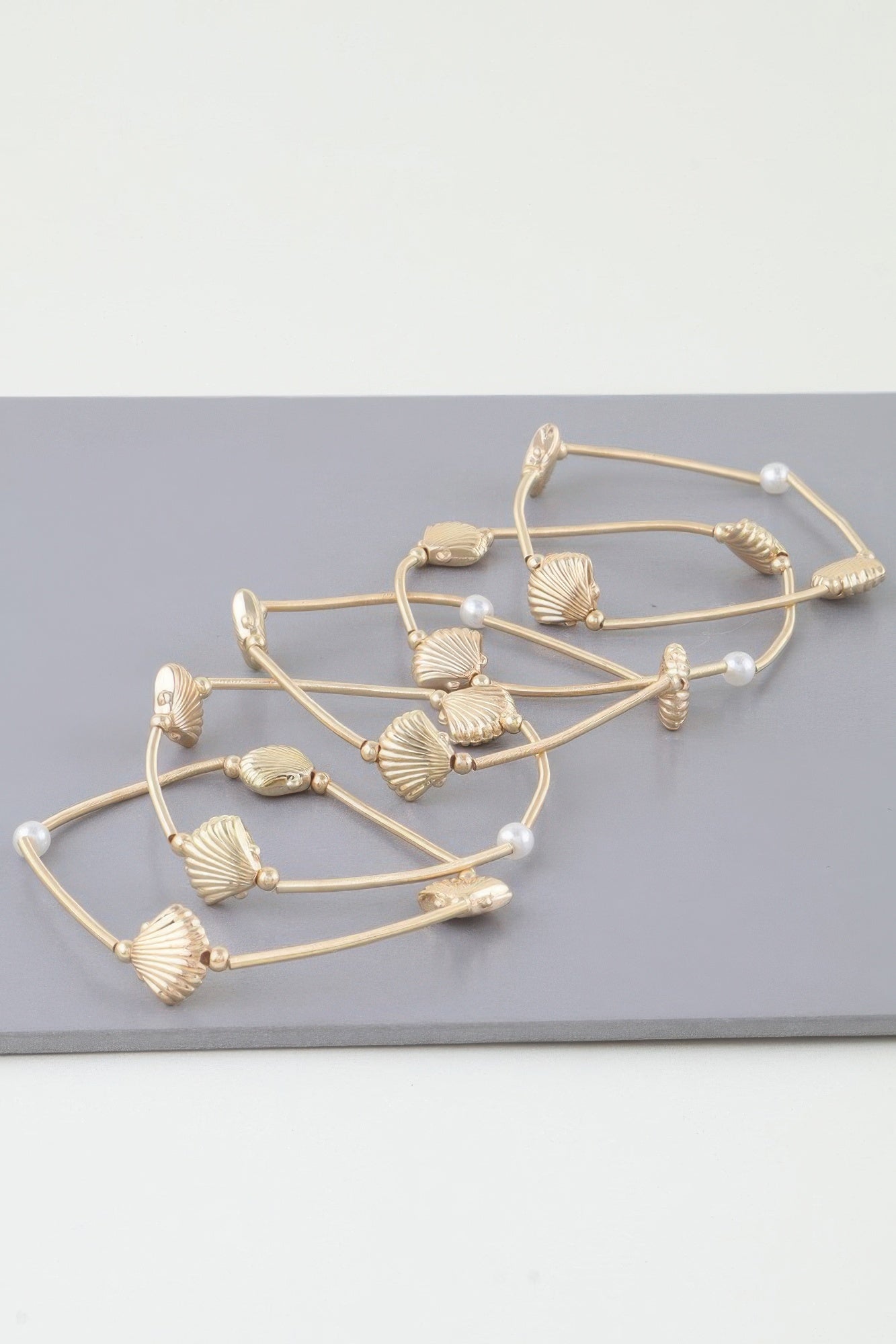 Multi Seashell Coil Bracelet - AV Fashion’s
