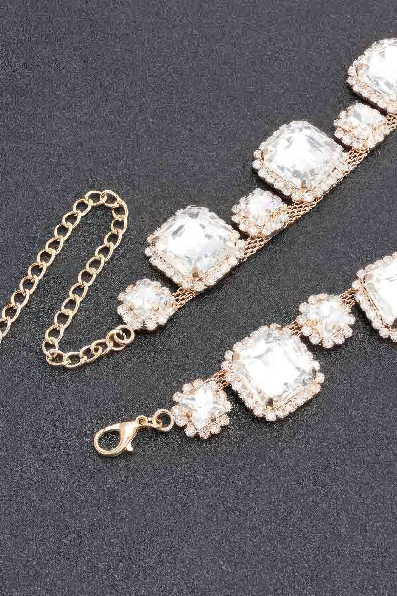 Rhinestone Party Necklace Set - AV Fashion’s