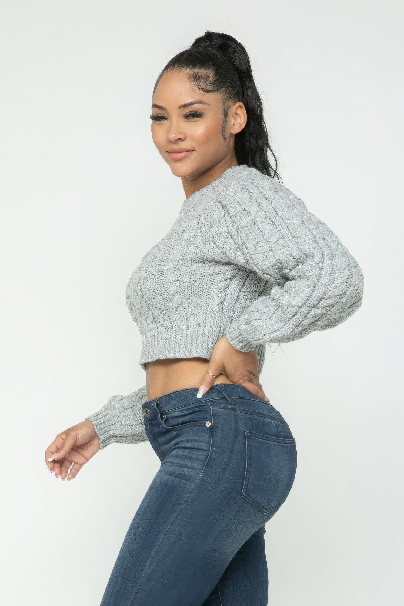 Cable Pullover Top - AV Fashion’s