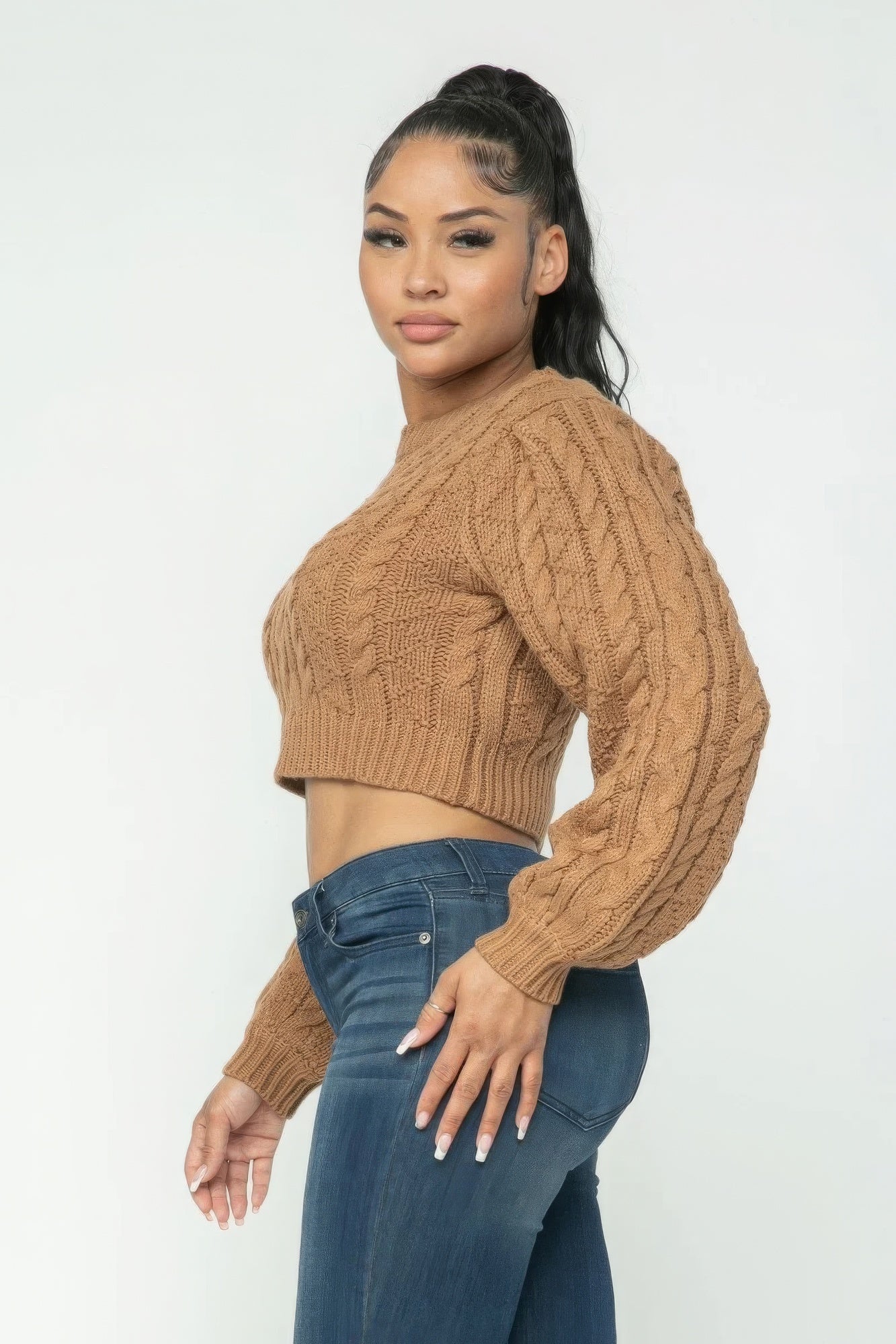Cable Pullover Top - AV Fashion’s