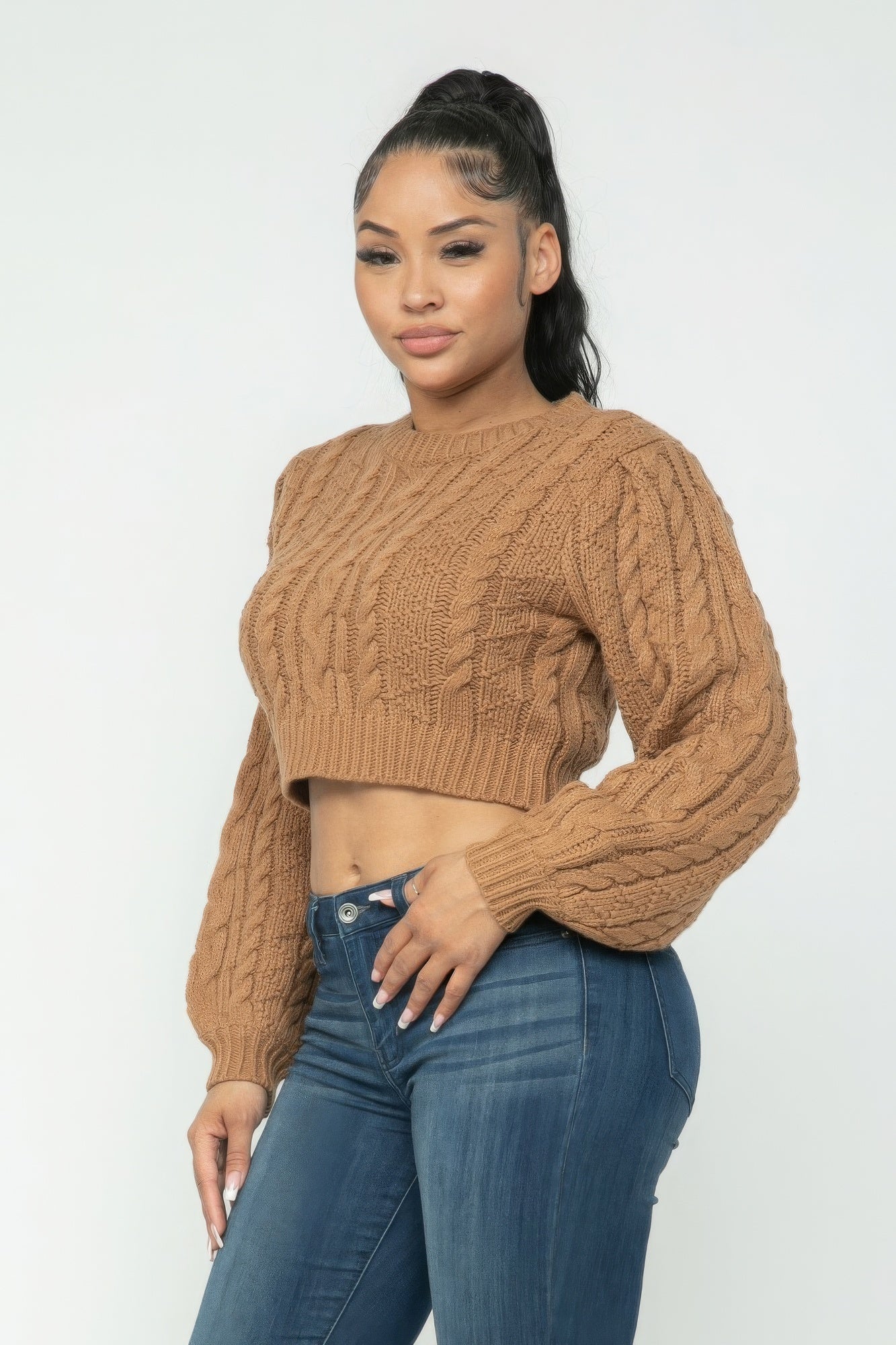 Cable Pullover Top - AV Fashion’s