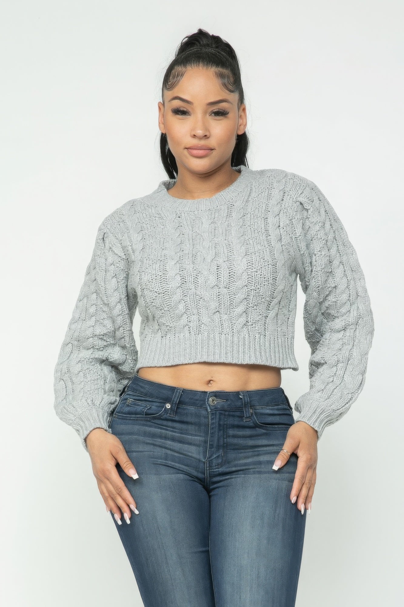 Cable Pullover Top - AV Fashion’s