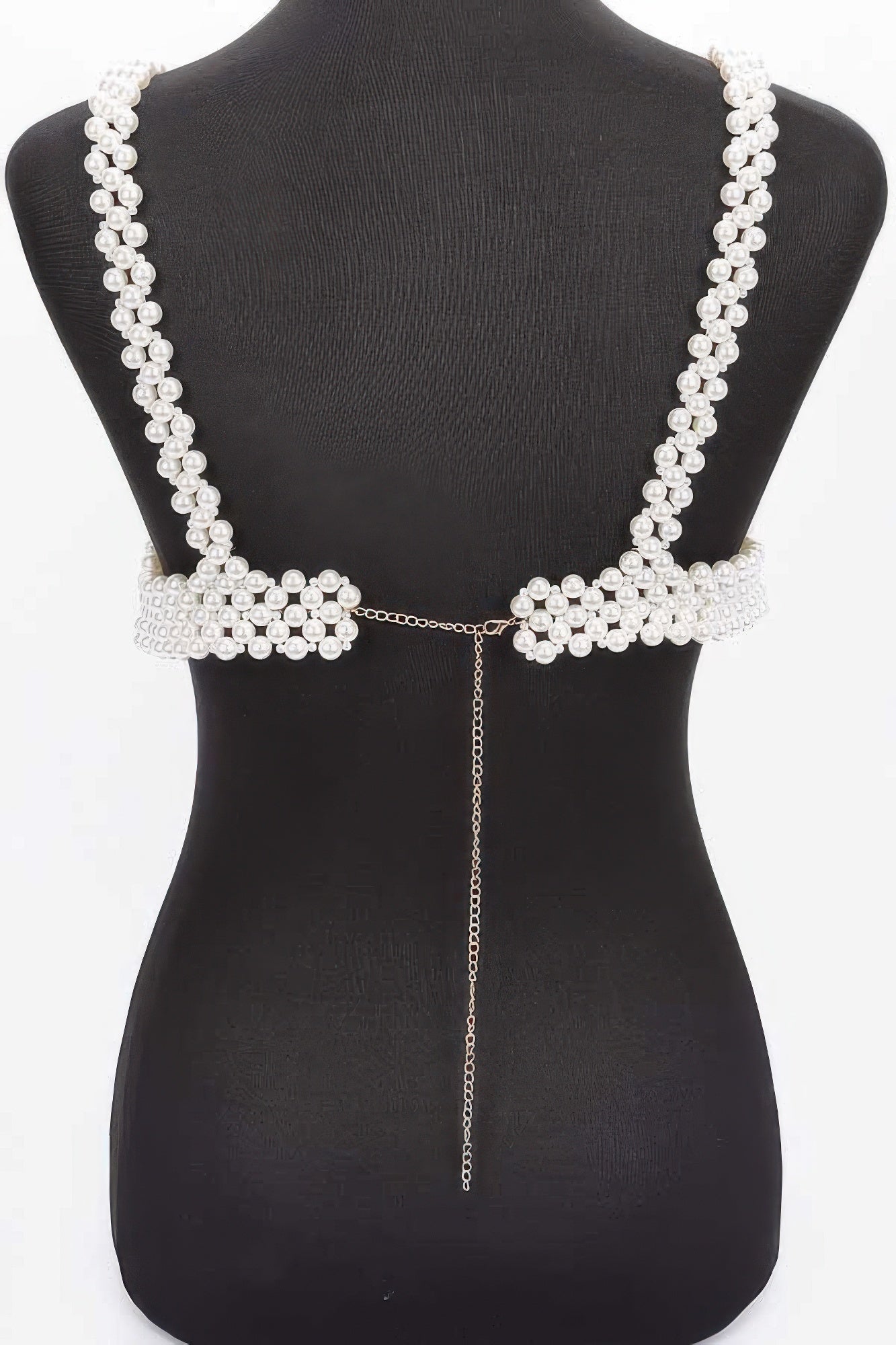 Faux Pearl Bra Top - AV Fashion’s