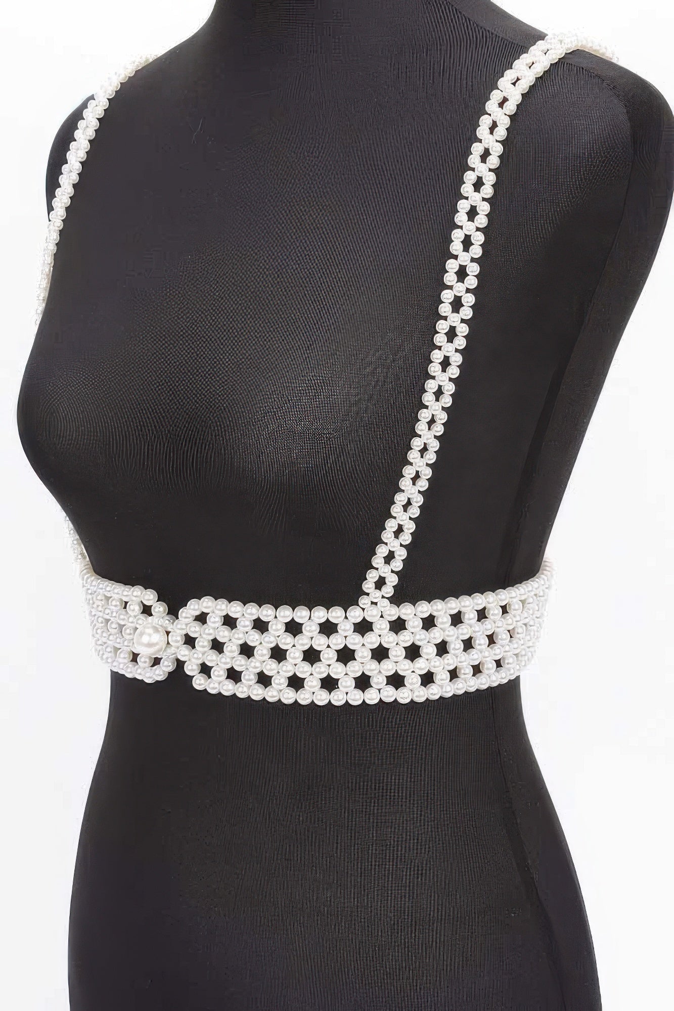 Faux Pearl Harness - AV Fashion’s