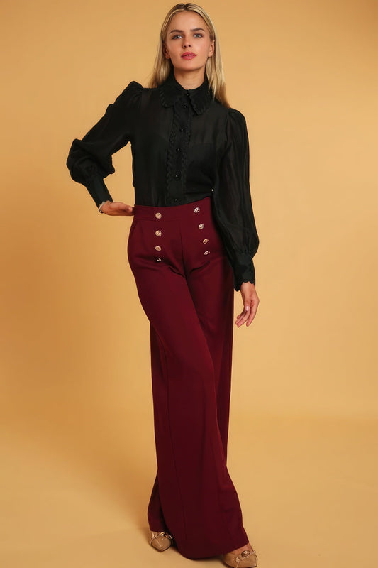 High Waisted Dressy Pants - AV Fashion’s