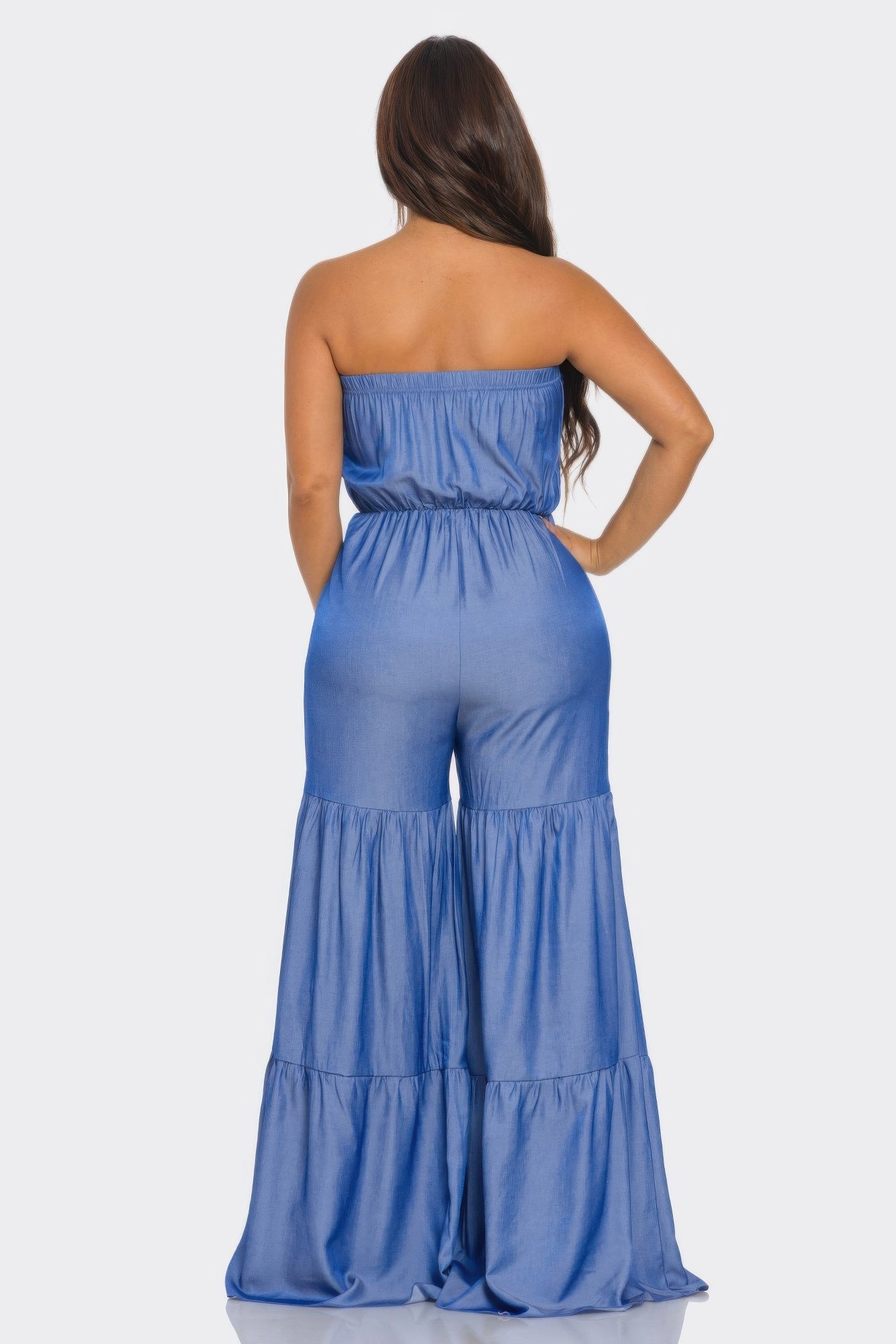 Jumpsuit Ruffle Hem - AV Fashion’s