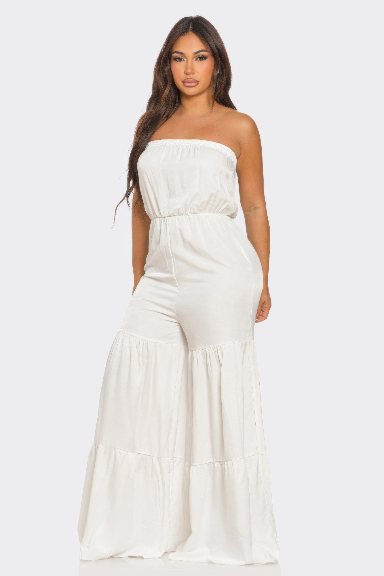 Jumpsuit Ruffle Hem - AV Fashion’s