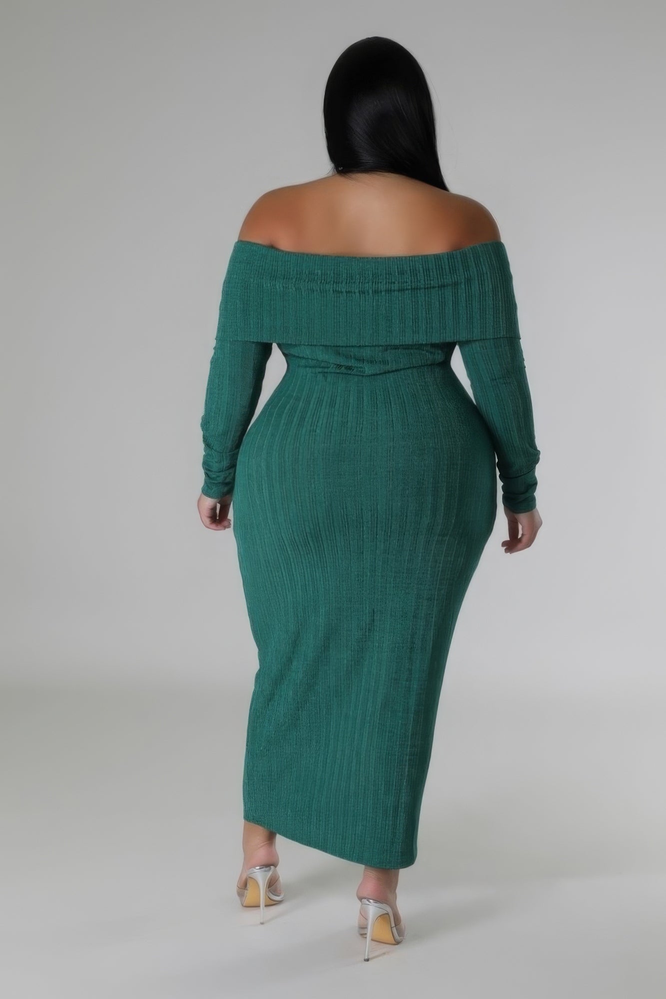 Off Shoulders Stretch Dress - AV Fashion’s