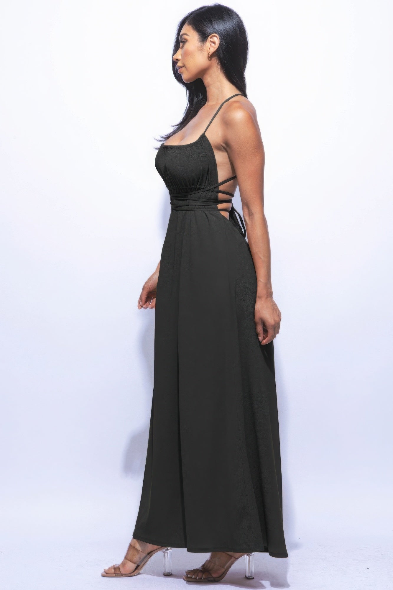 Side Slit Maxi Dress - AV Fashion’s