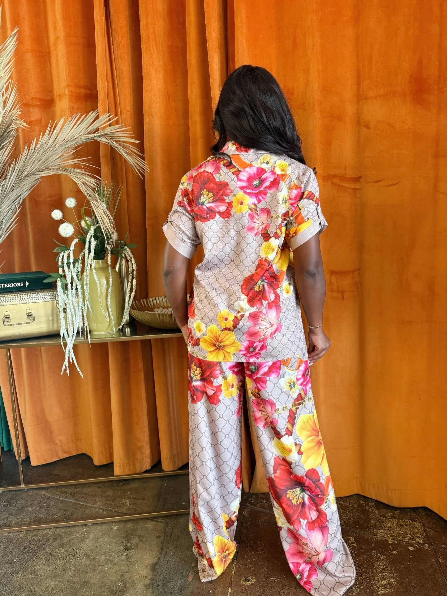 Tropical Muse Pants Set - AV Fashion’s