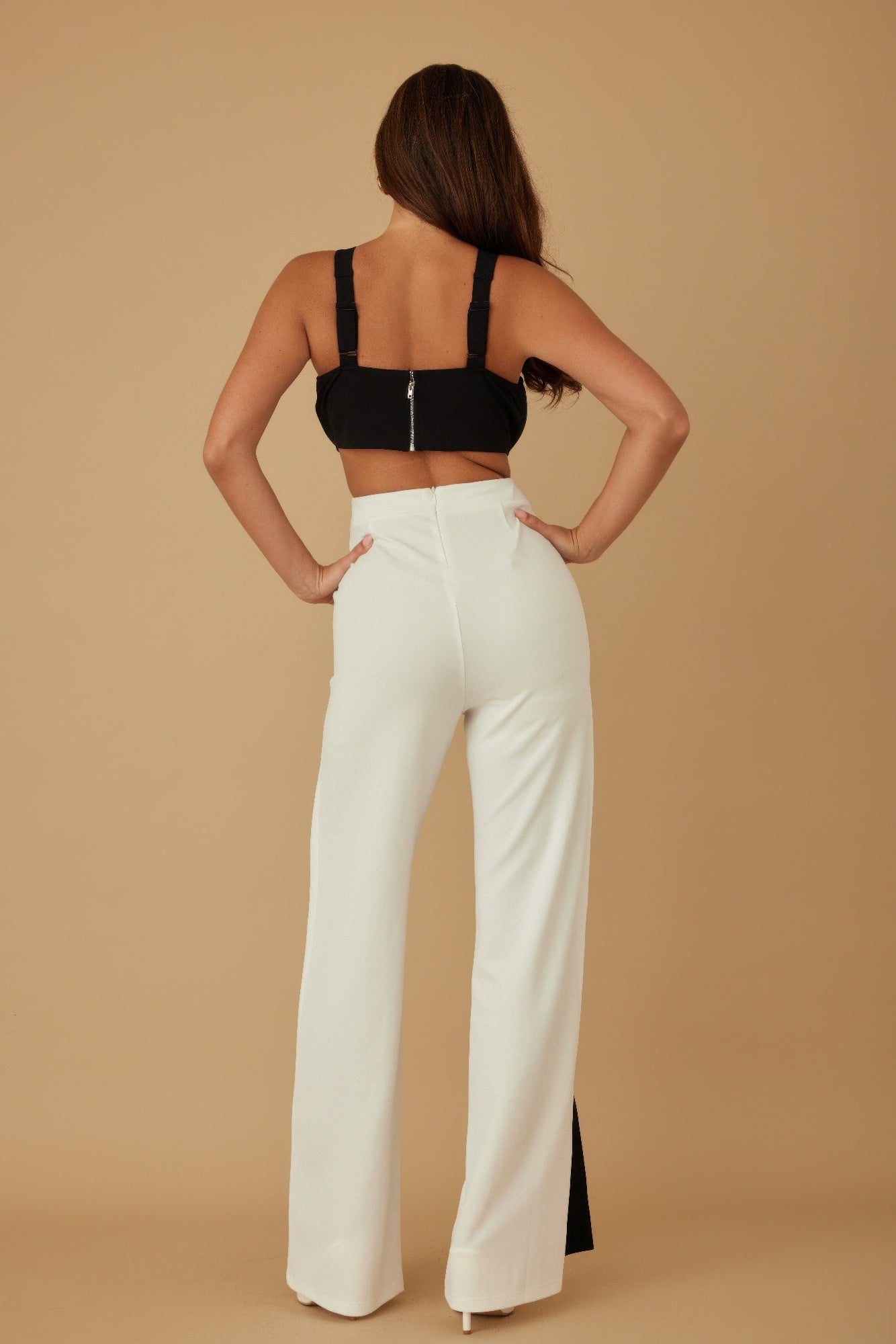 X Ribbon Open Jumpsuit - AV Fashion’s