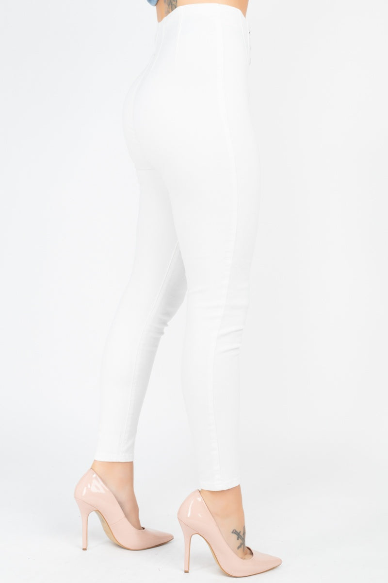 High Waist Denim Jeans - AV Fashion’s