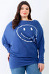 Make me smile plus size top