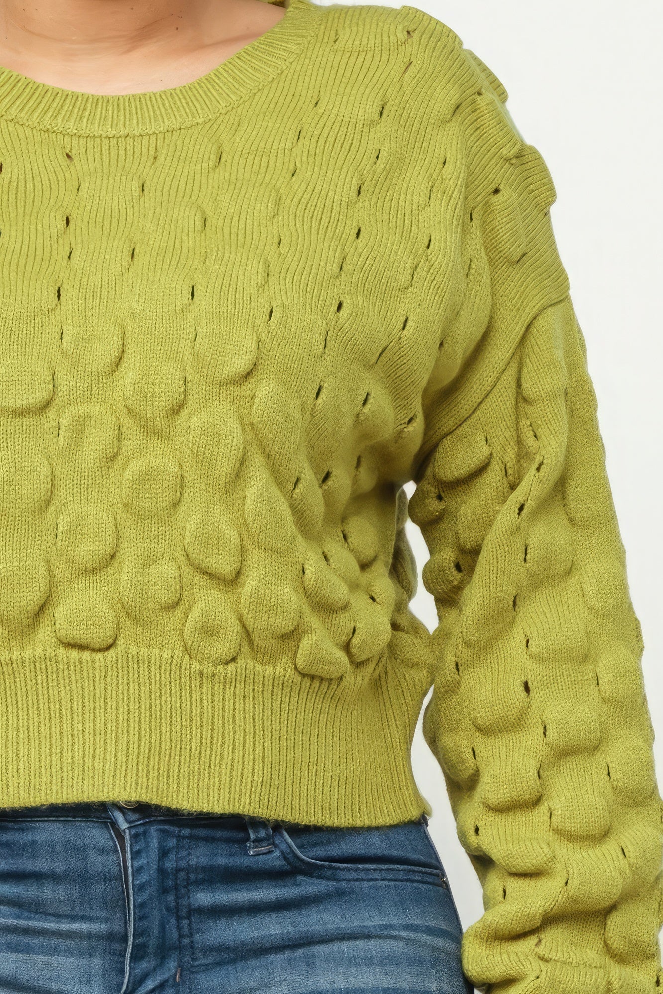 Checker Sweater Top - AV Fashion’s