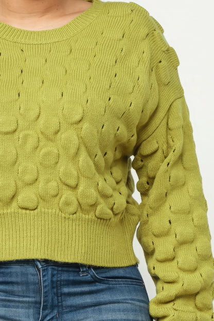 Checker Sweater Top - AV Fashion’s