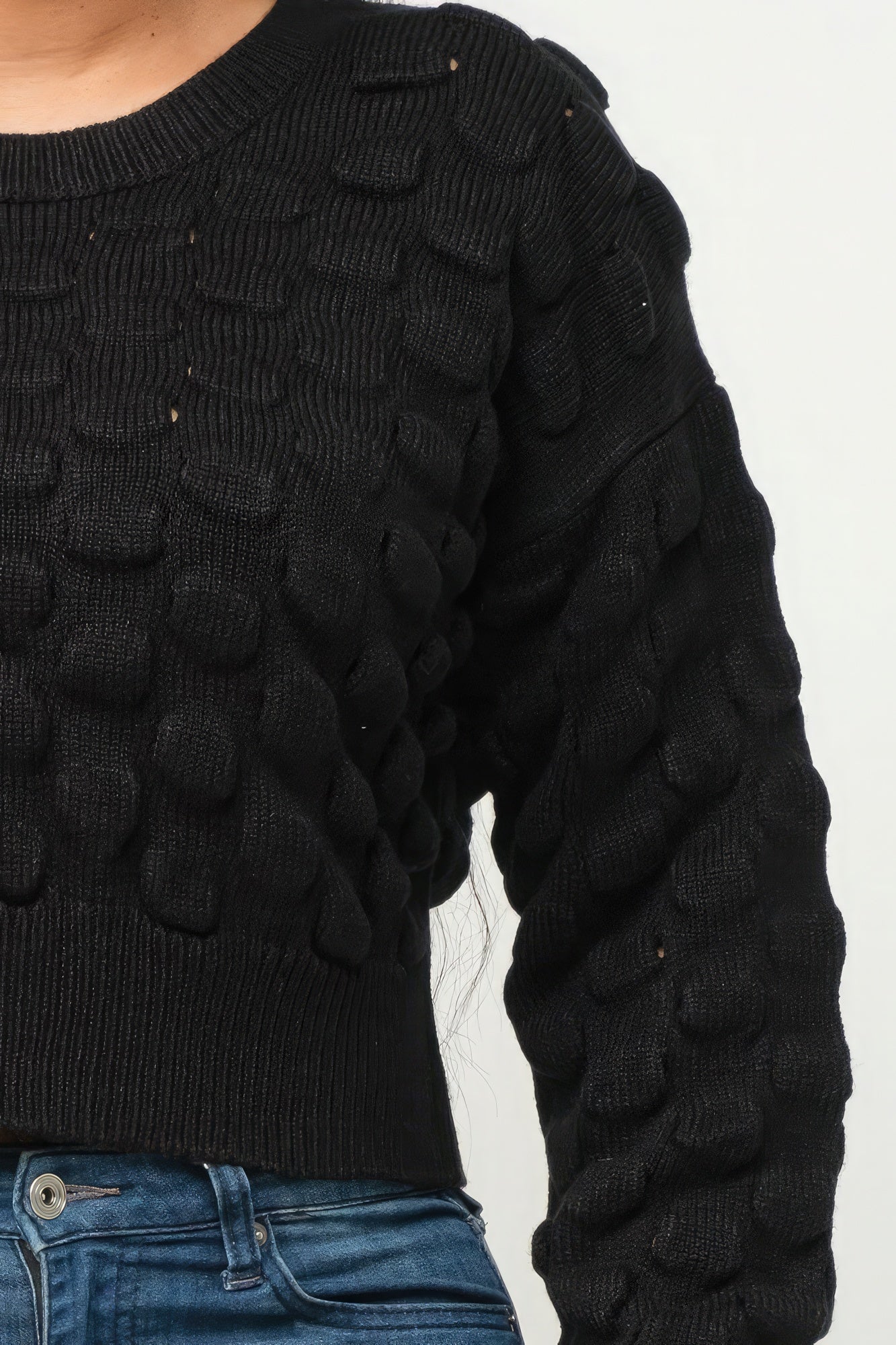 Checker Sweater Top - AV Fashion’s
