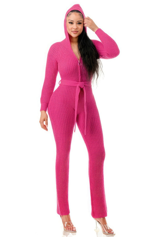 Monroe Hooded Jumpsuit - AV Fashion’s