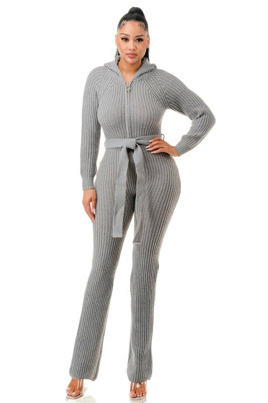 Monroe Hooded Jumpsuit - AV Fashion’s