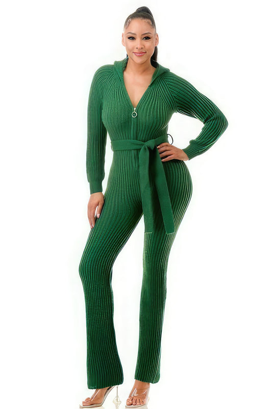 Monroe Hooded Jumpsuit - AV Fashion’s