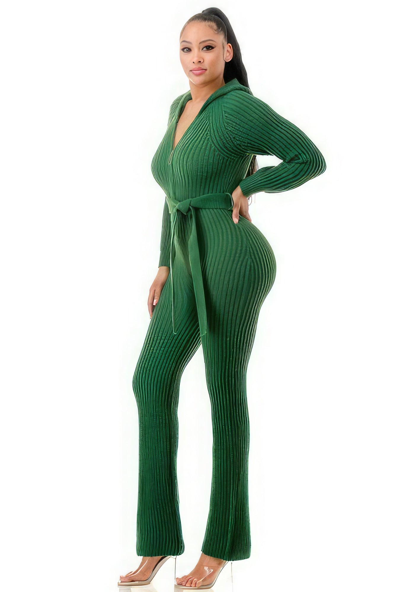 Monroe Hooded Jumpsuit - AV Fashion’s
