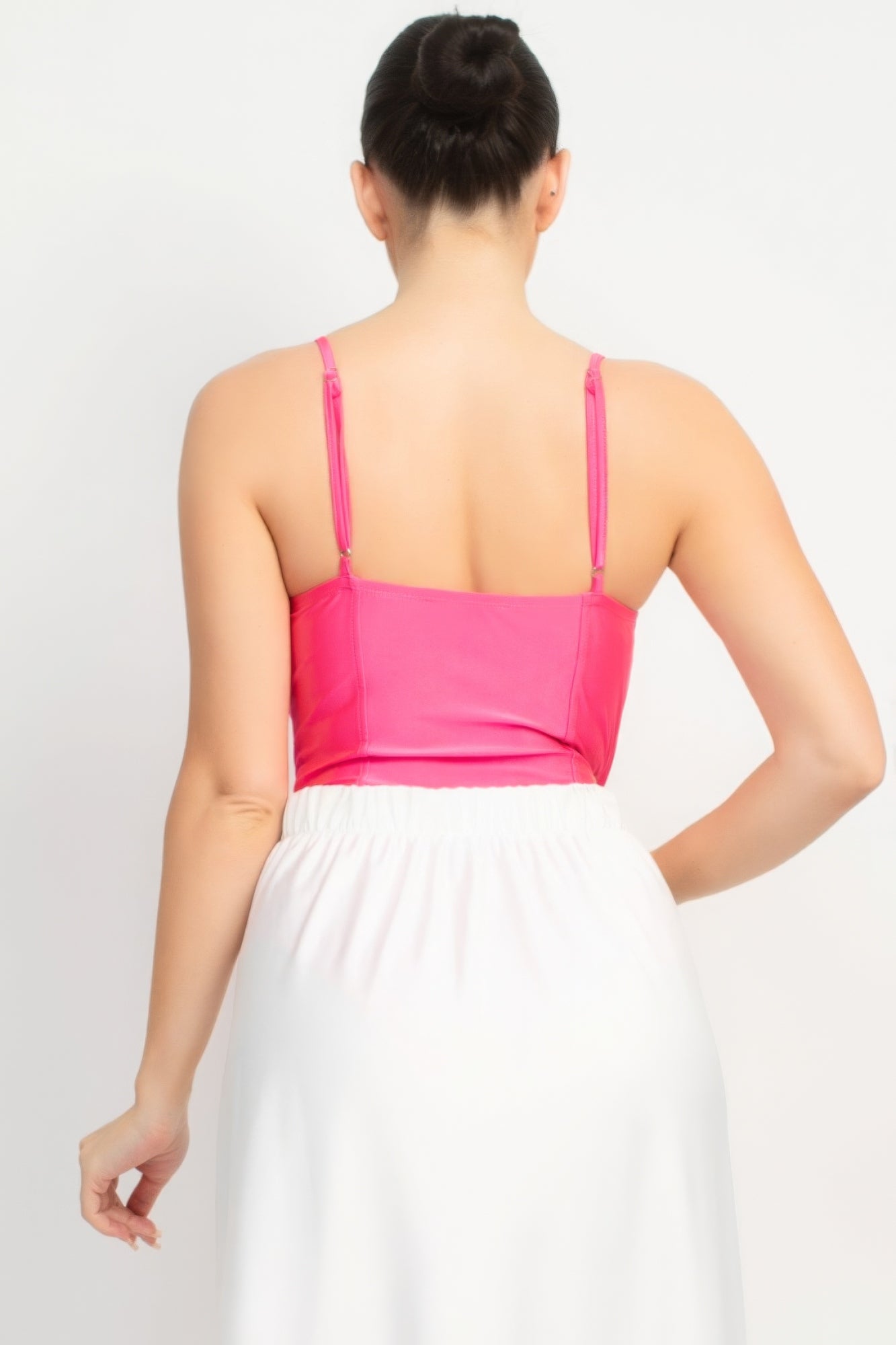 Rhinestone Strap Sweetheart Bodysuit - AV Fashion’s