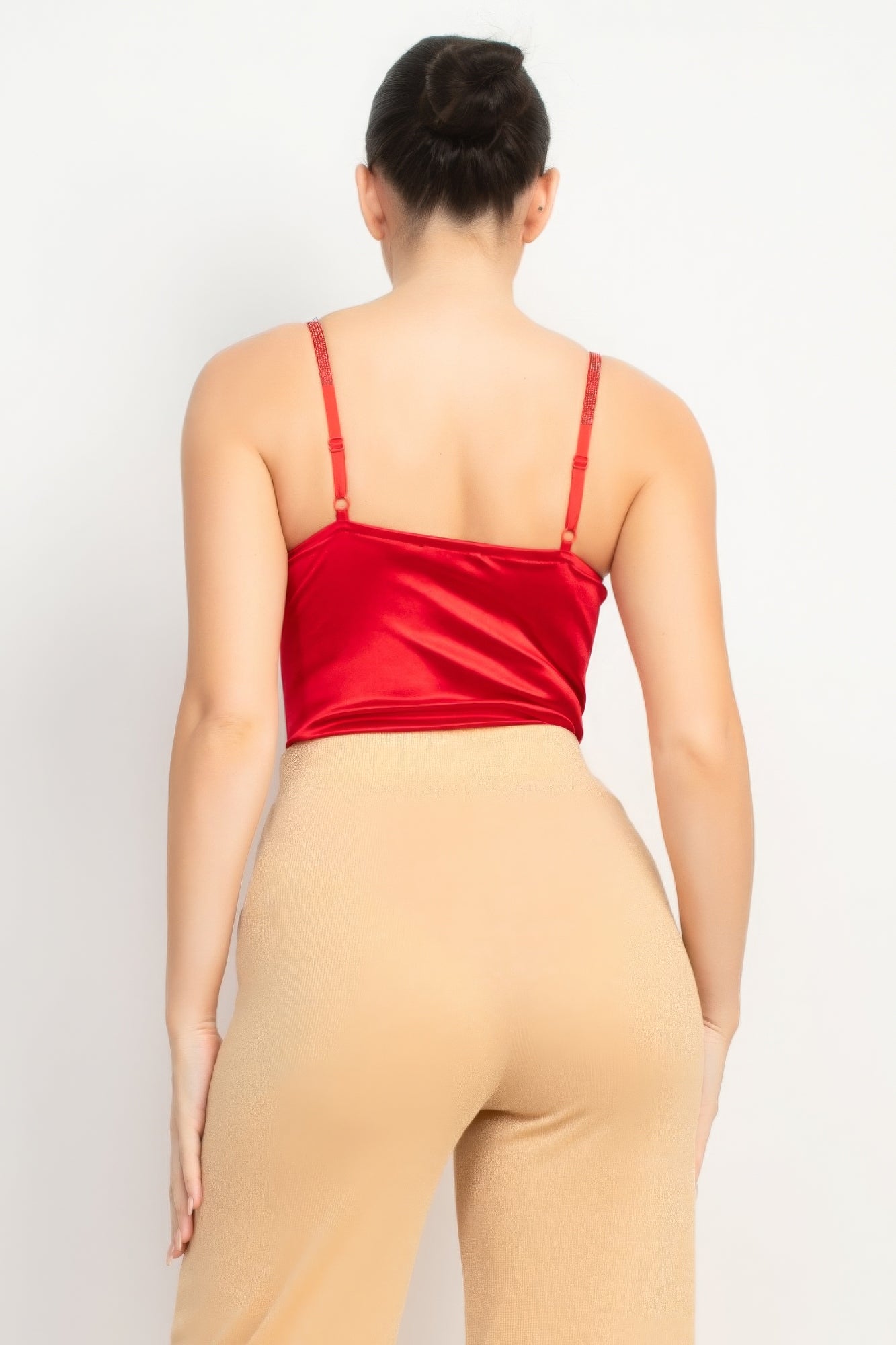 Rhinestone Strap Sweetheart Bodysuit - AV Fashion’s