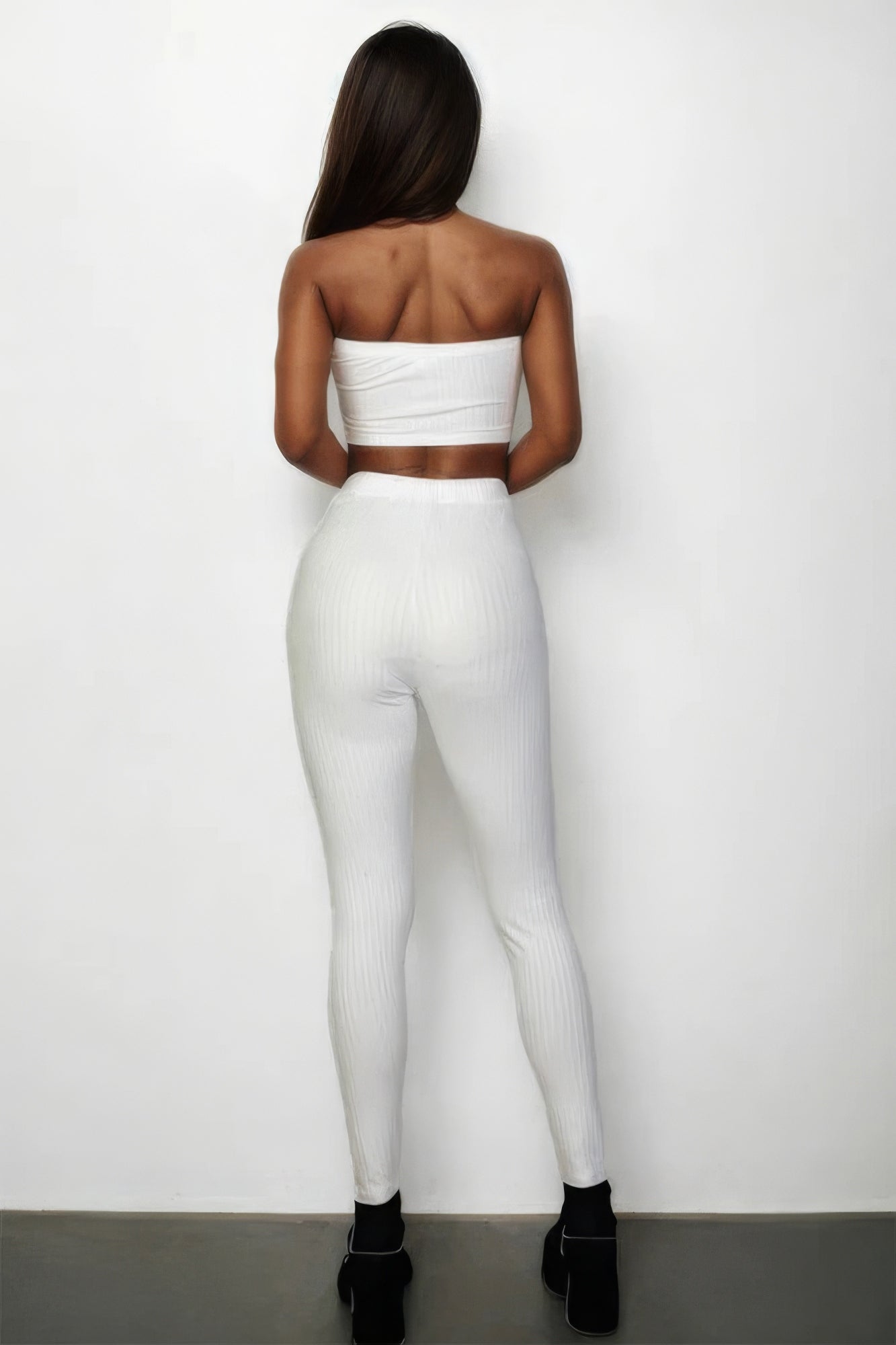 Ribbed Tube Top & Leggings Set - AV Fashion’s