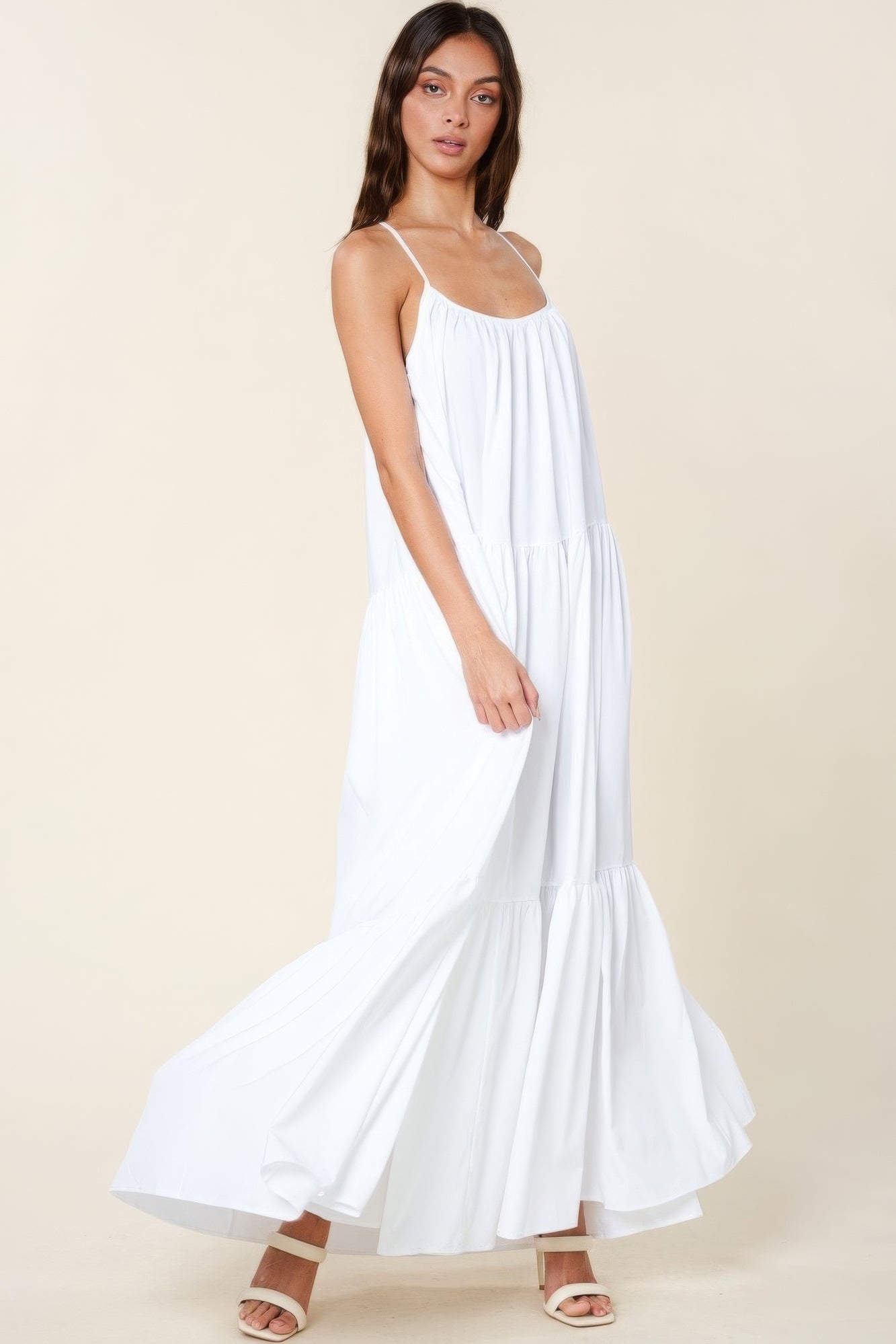 Maxi Sun Dress With Pockets - AV Fashion’s
