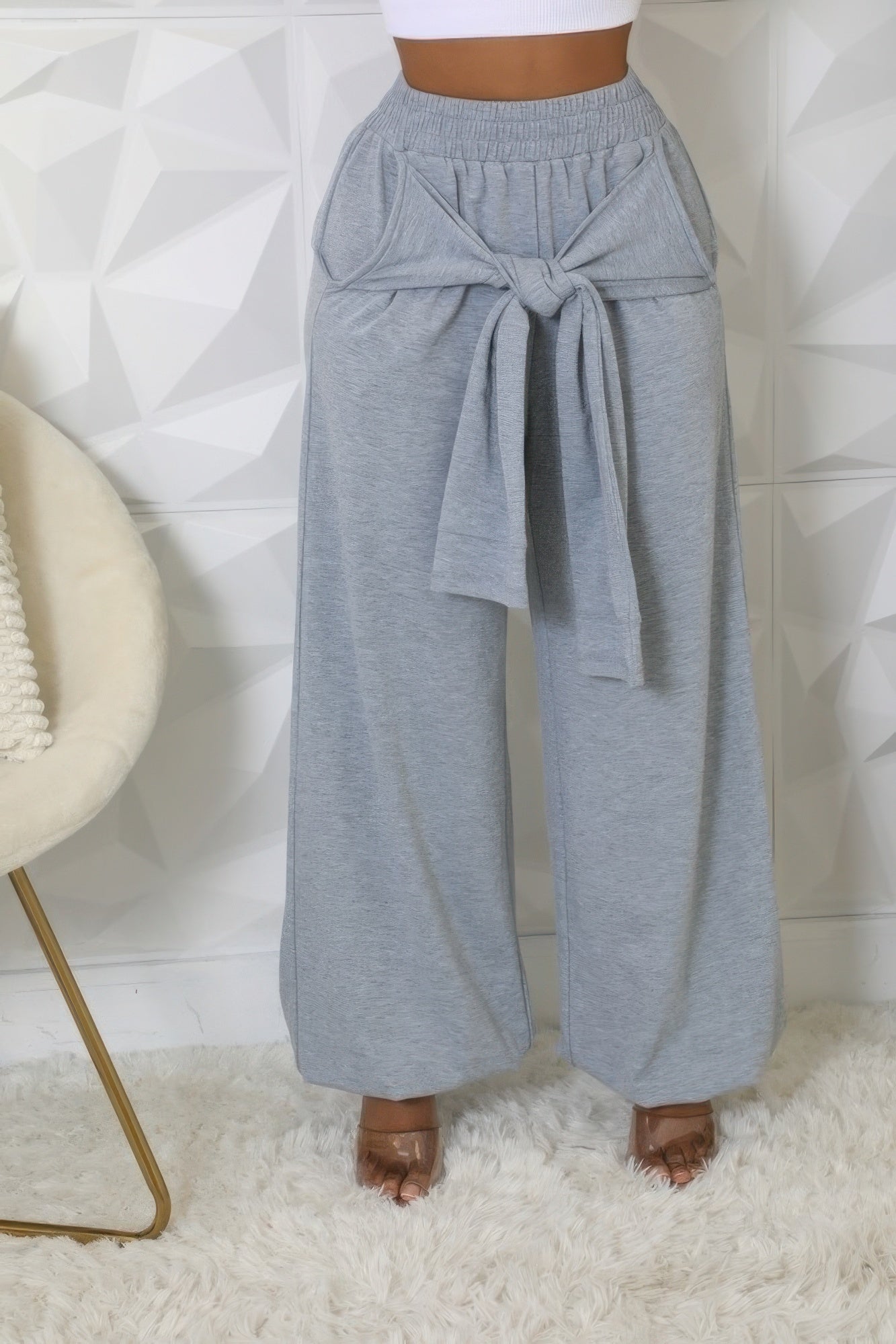 High-waisted Stretch Pants - AV Fashion’s