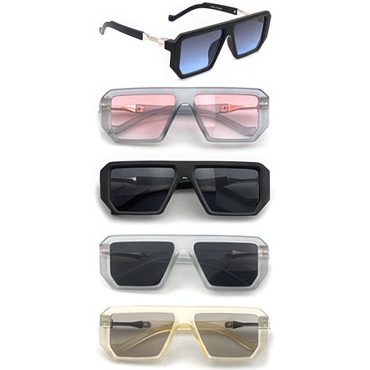 Stylish retro square sunglasses - AV Fashion’s