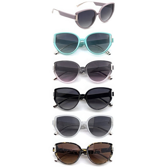 Round cat eye sunglasses - AV Fashion’s