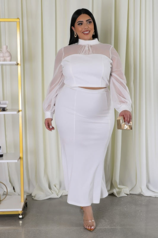 Stretch Skirt Set - AV Fashion’s