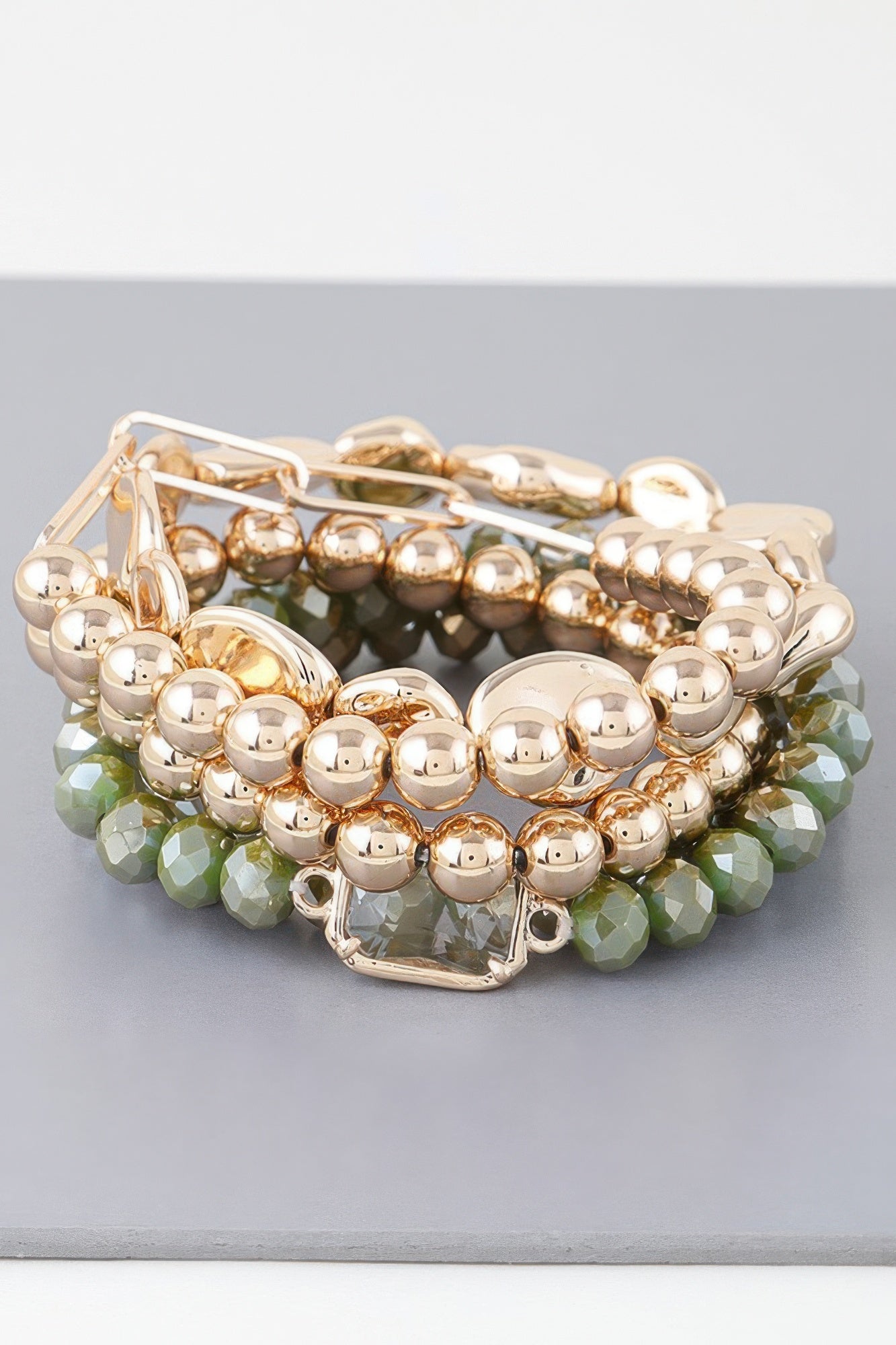 Multicolor Crystal Beaded Bracelet - AV Fashion’s
