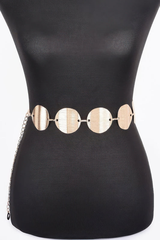Multi Metal Chain Belt - AV Fashion’s
