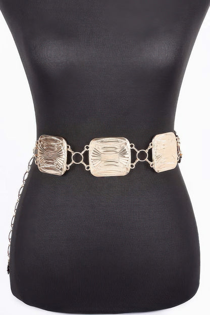 Multi Metal Chain Belt - AV Fashion’s