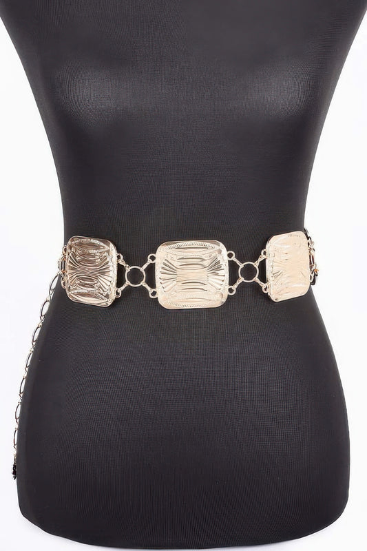Multi Metal Chain Belt - AV Fashion’s