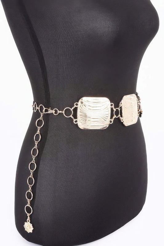 Multi Metal Chain Belt - AV Fashion’s
